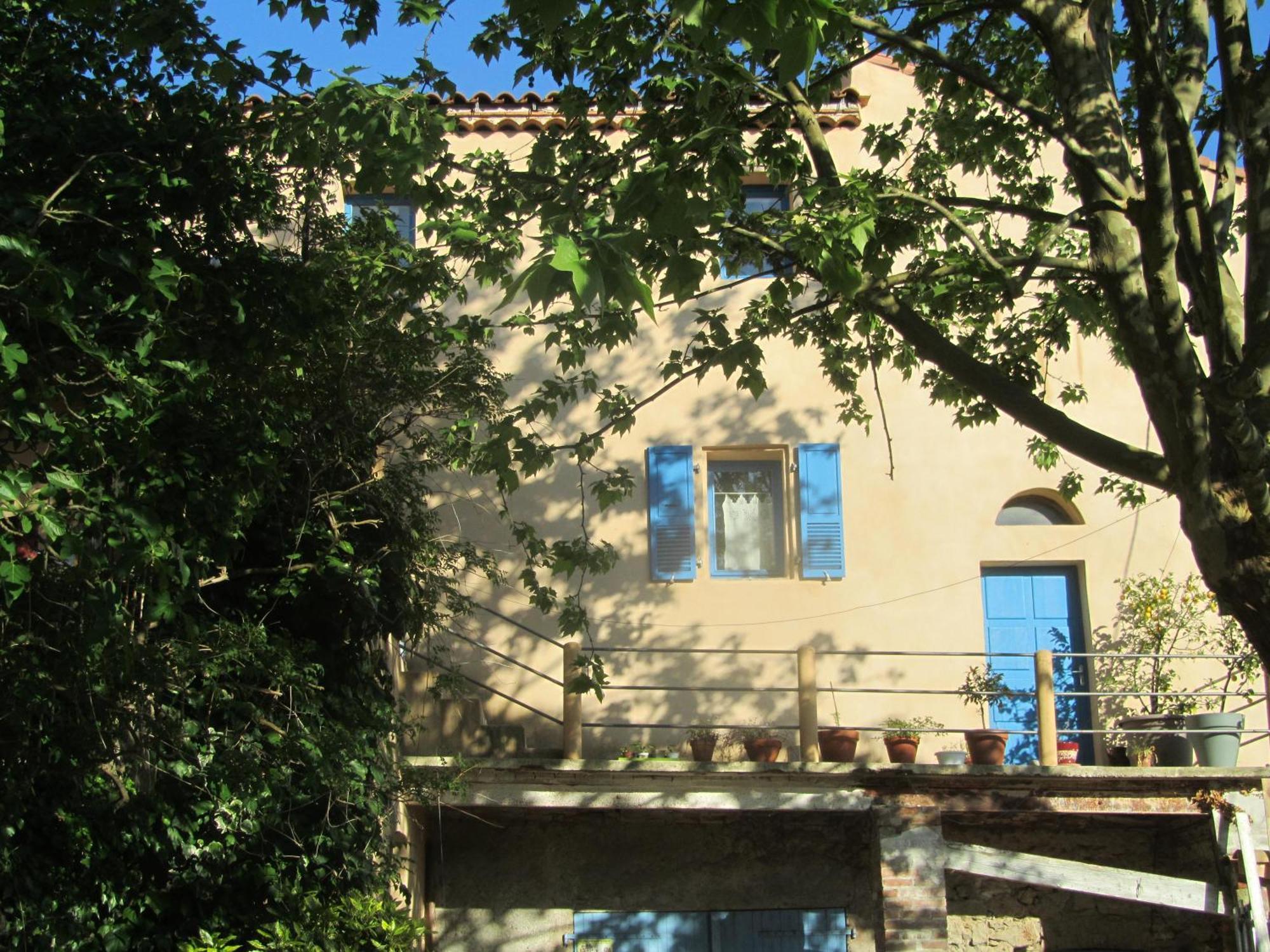 La Colline Bleue Panzió Banne Kültér fotó